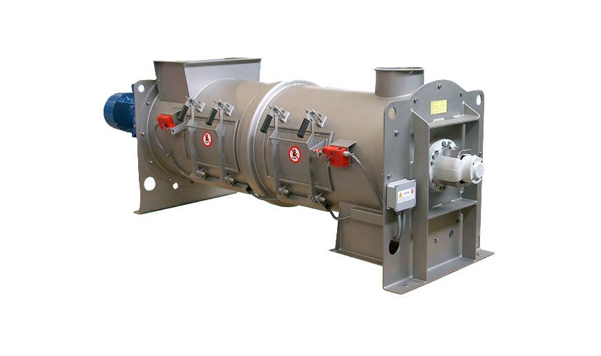 WAH Continuous Single Shaft Industrial Mixer