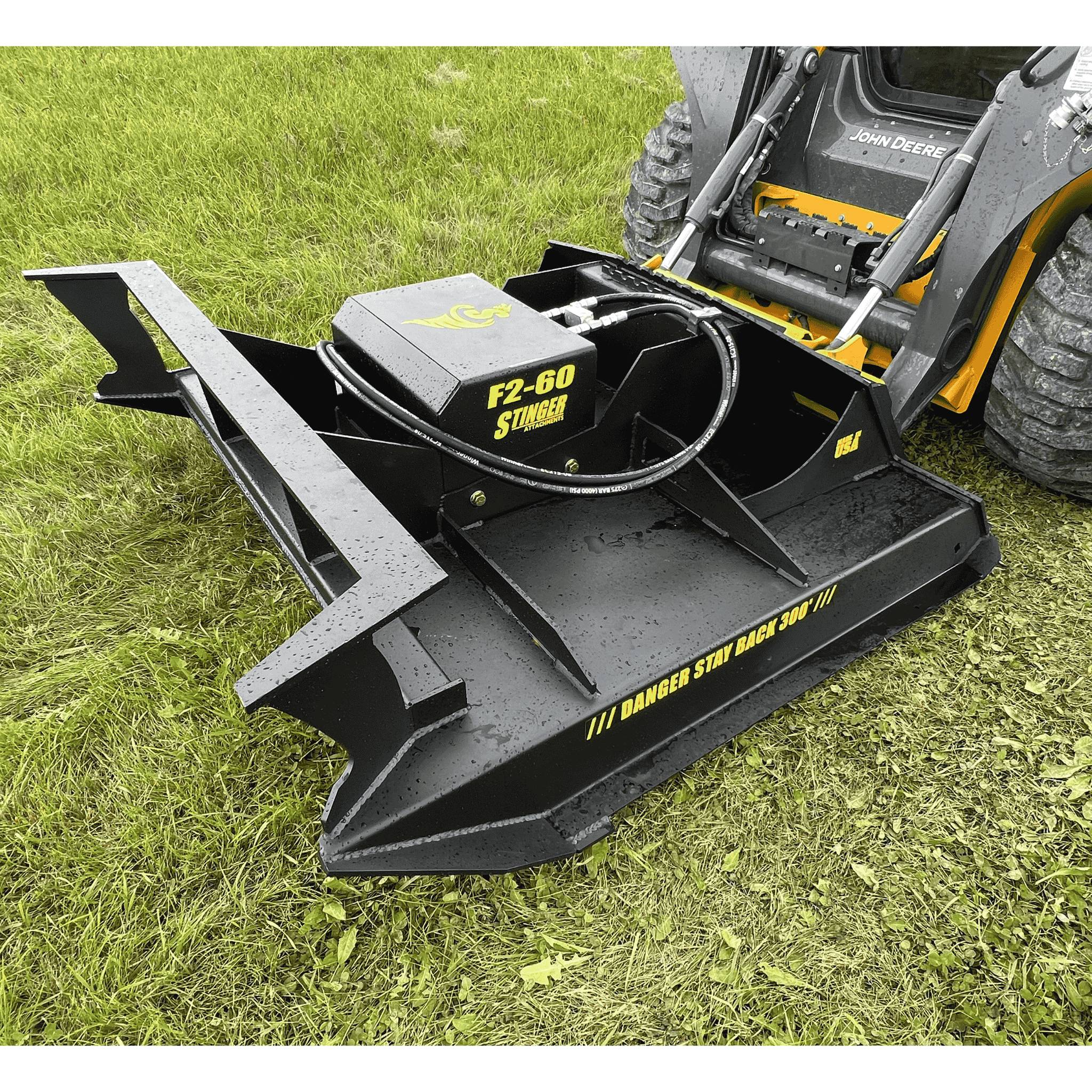 Stinger Twister F2 Series Brush Cutter | 4" Cut Capacity | Radial Piston Motor