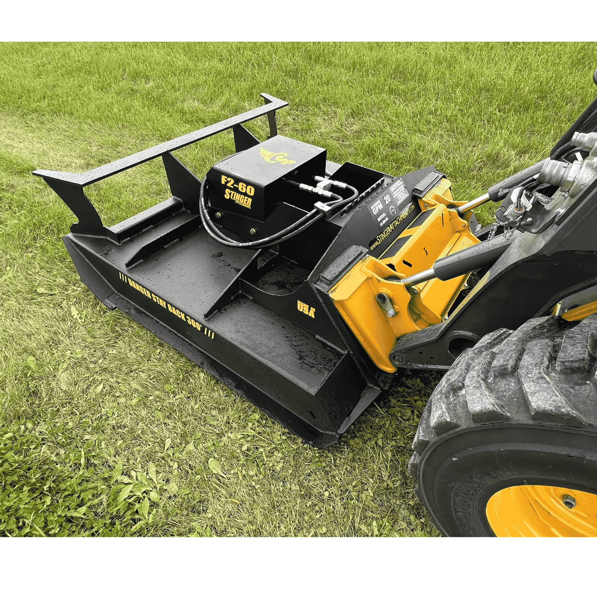 Stinger Twister F2 Series Brush Cutter | 4" Cut Capacity | Radial Piston Motor