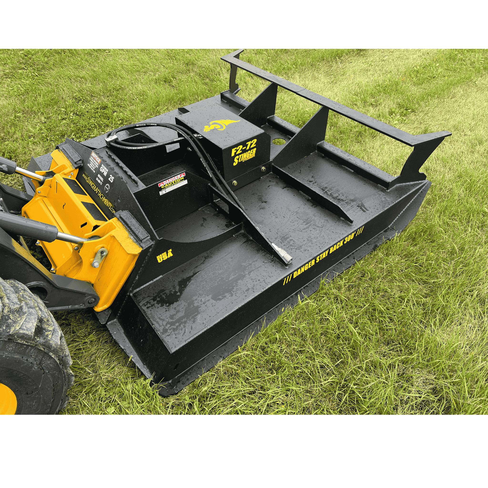 Stinger Twister F2 Series Brush Cutter | 4" Cut Capacity | Radial Piston Motor