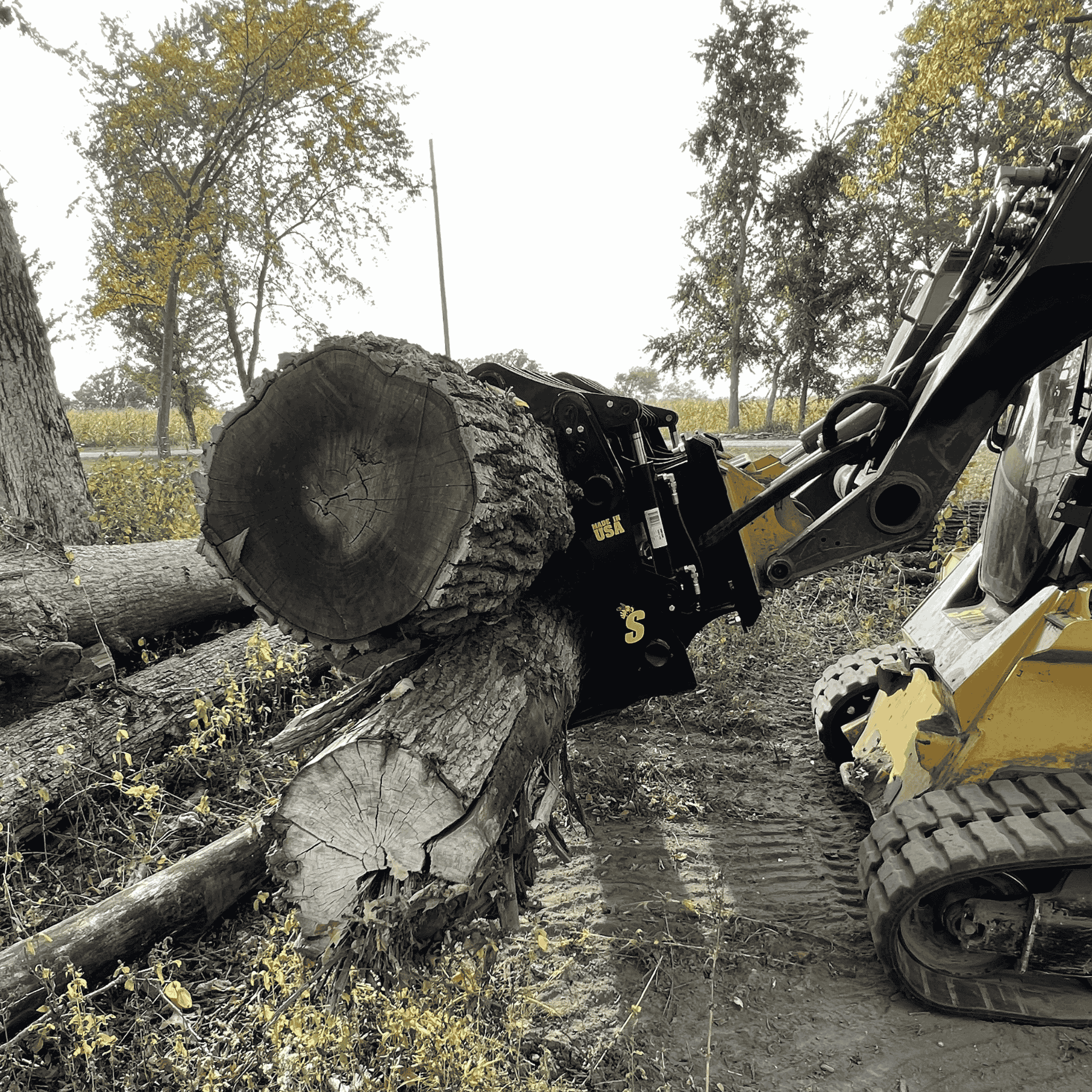 Stinger Clam Grapple | AR200 Steel | Interchangeable Mounts