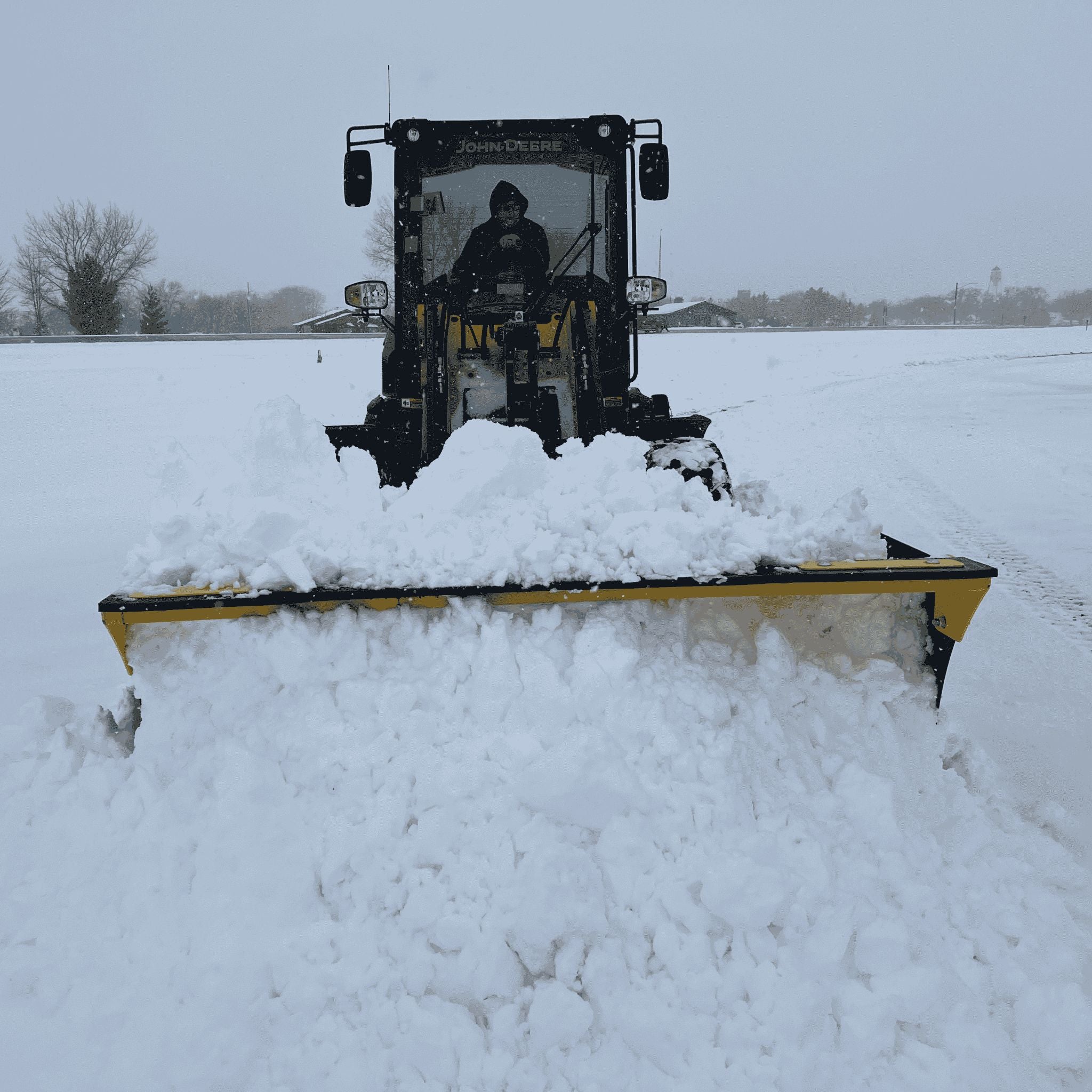Stinger Commercial Snow Pusher | 30" Box | 6ft - 14ft Extreme