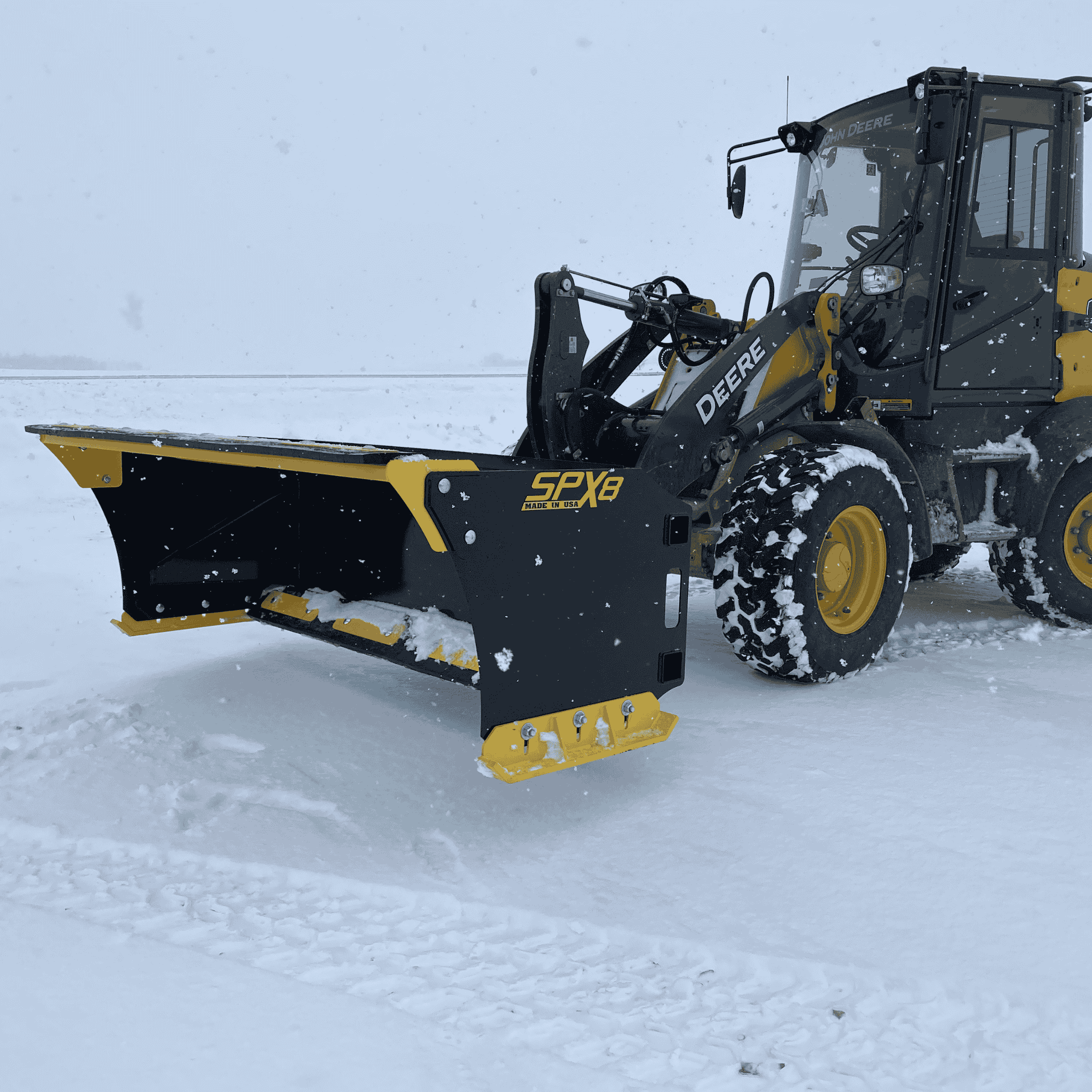 Stinger Commercial Snow Pusher | 30" Box | 6ft - 14ft Extreme