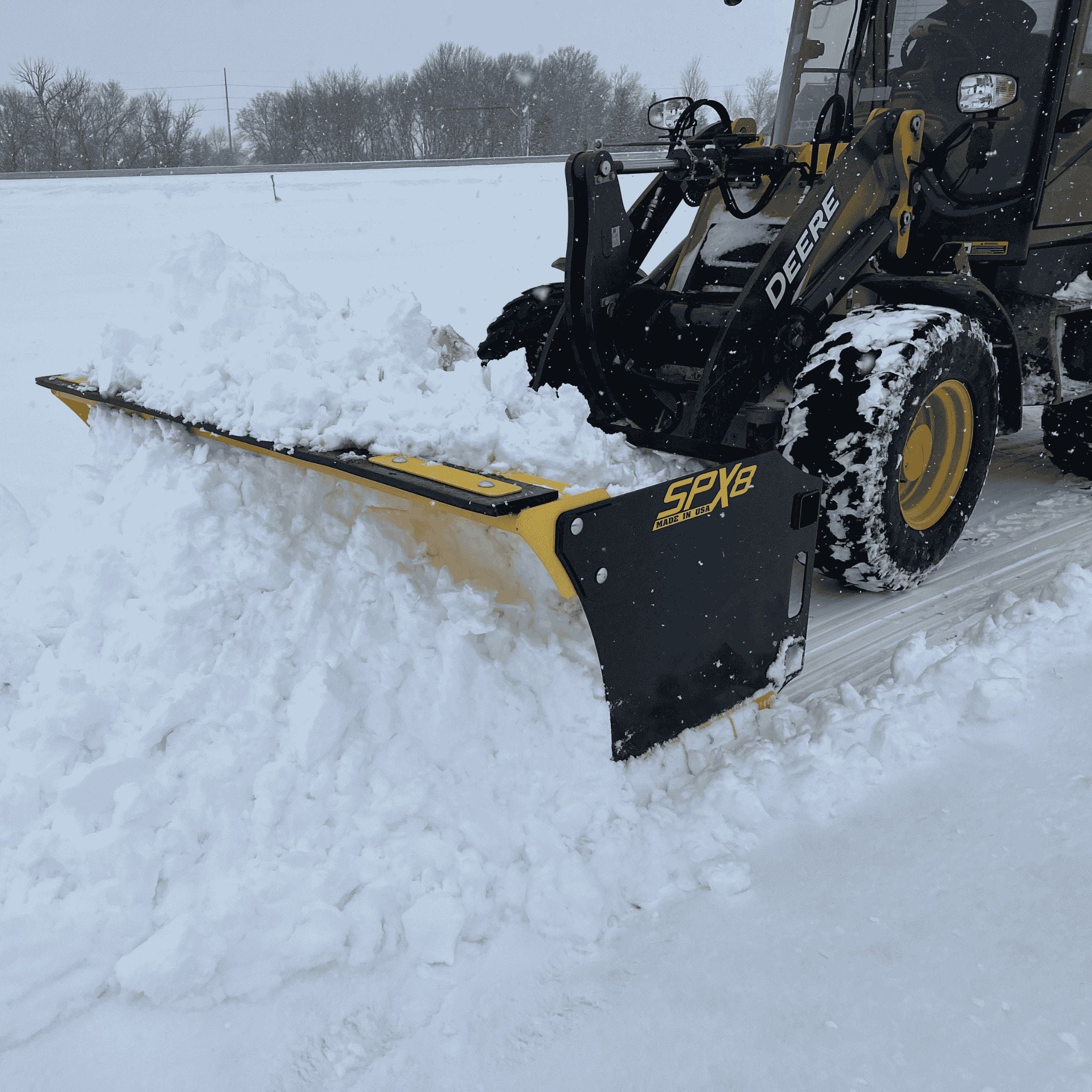 Stinger Commercial Snow Pusher | 30" Box | 6ft - 14ft Extreme
