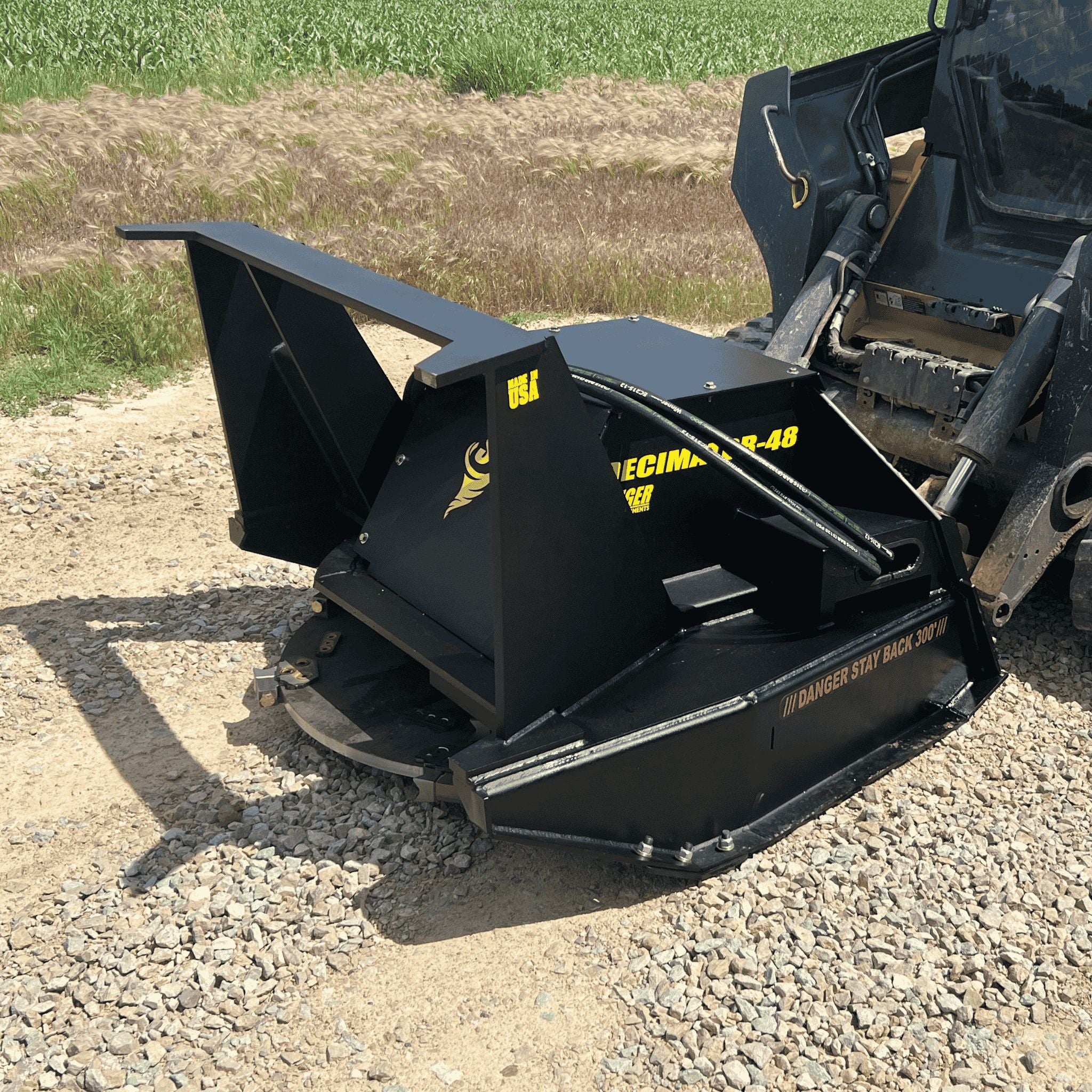 Stinger Decimator Disc Mulcher | Piston Motor | 14" Capacity