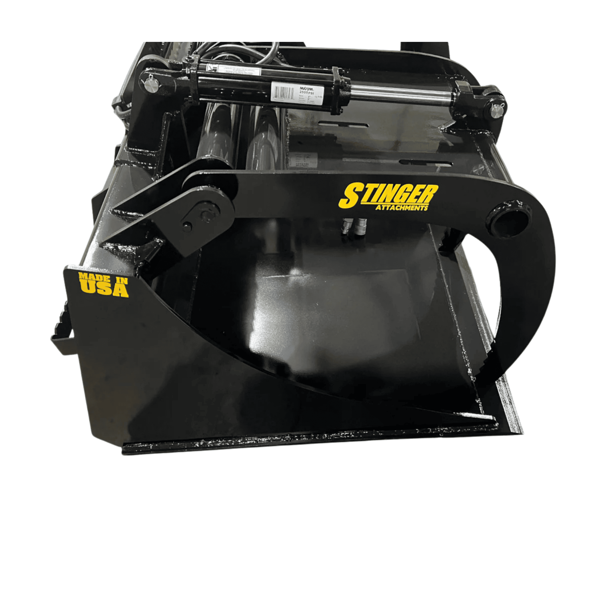 Stinger Demolition Grapple (DG) | Solid Bottom | Scrap Bucket