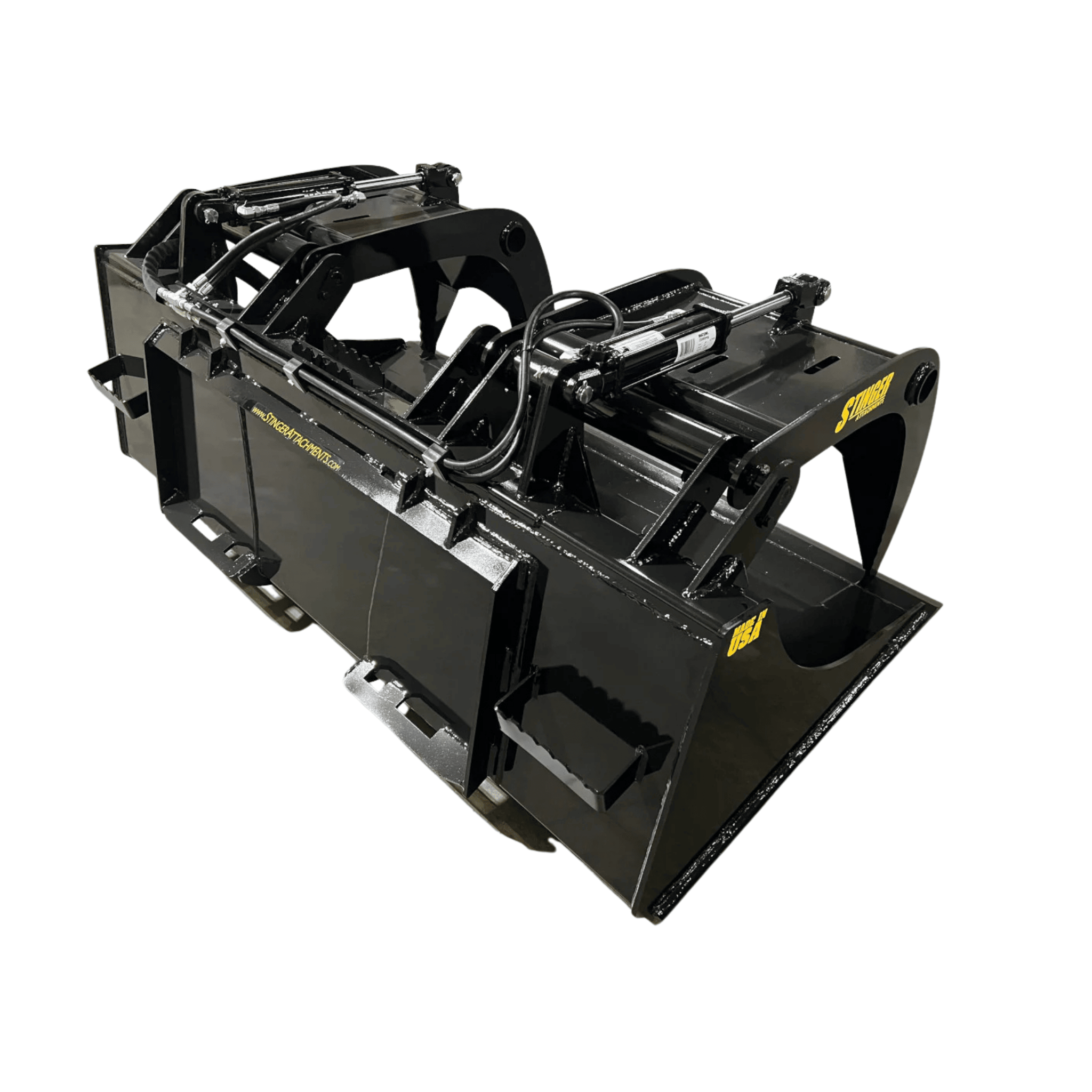 Stinger Demolition Grapple (DG) | Solid Bottom | Scrap Bucket