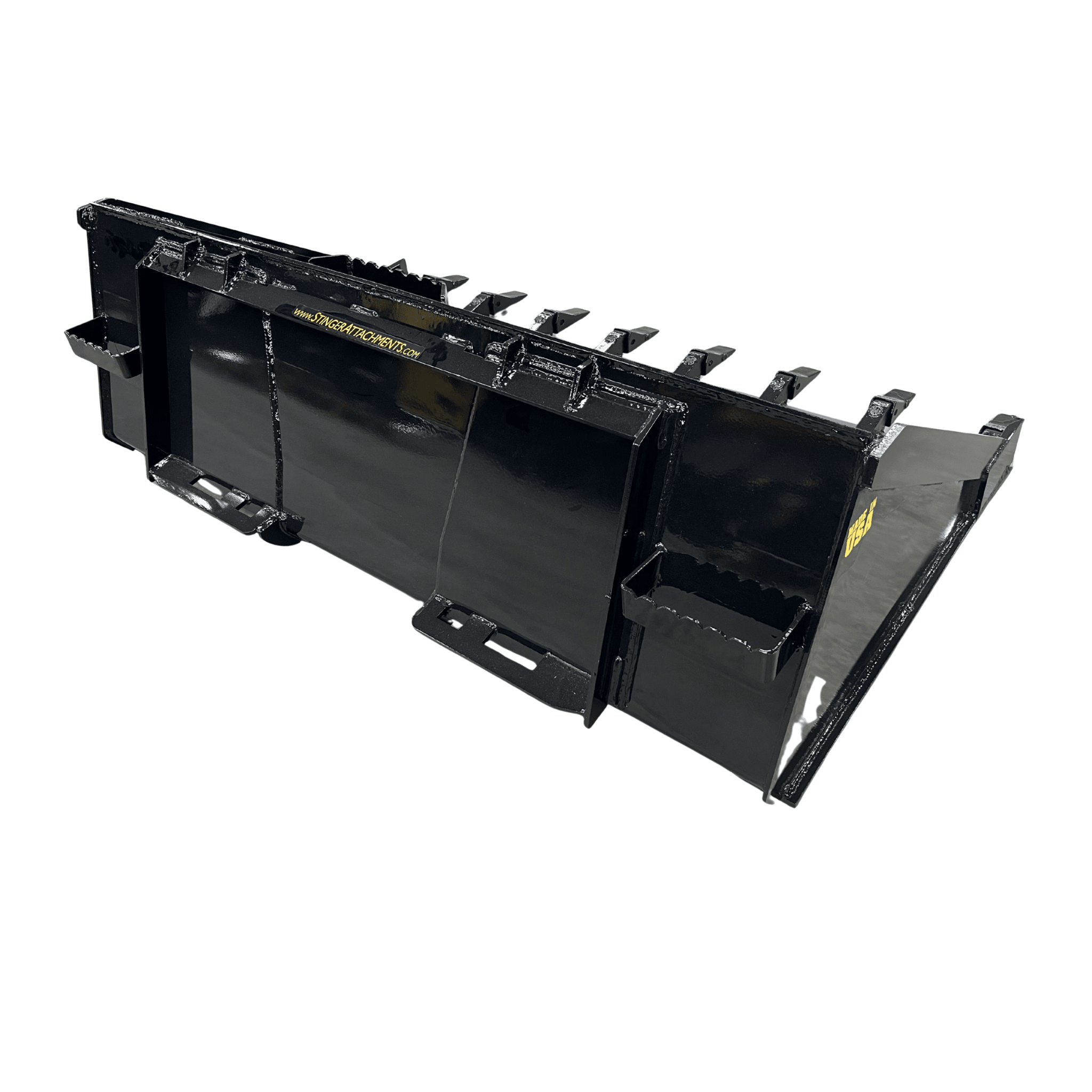 Stinger Heavy-Duty Tooth Bucket | Romac Teeth | 1/4" Shell