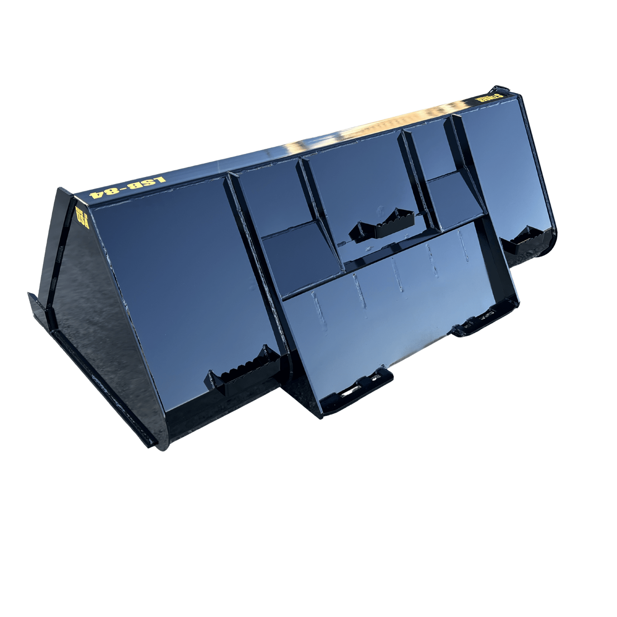 Stinger Liquid Slurry Bucket | 60° Rollback | 1/4" Shell