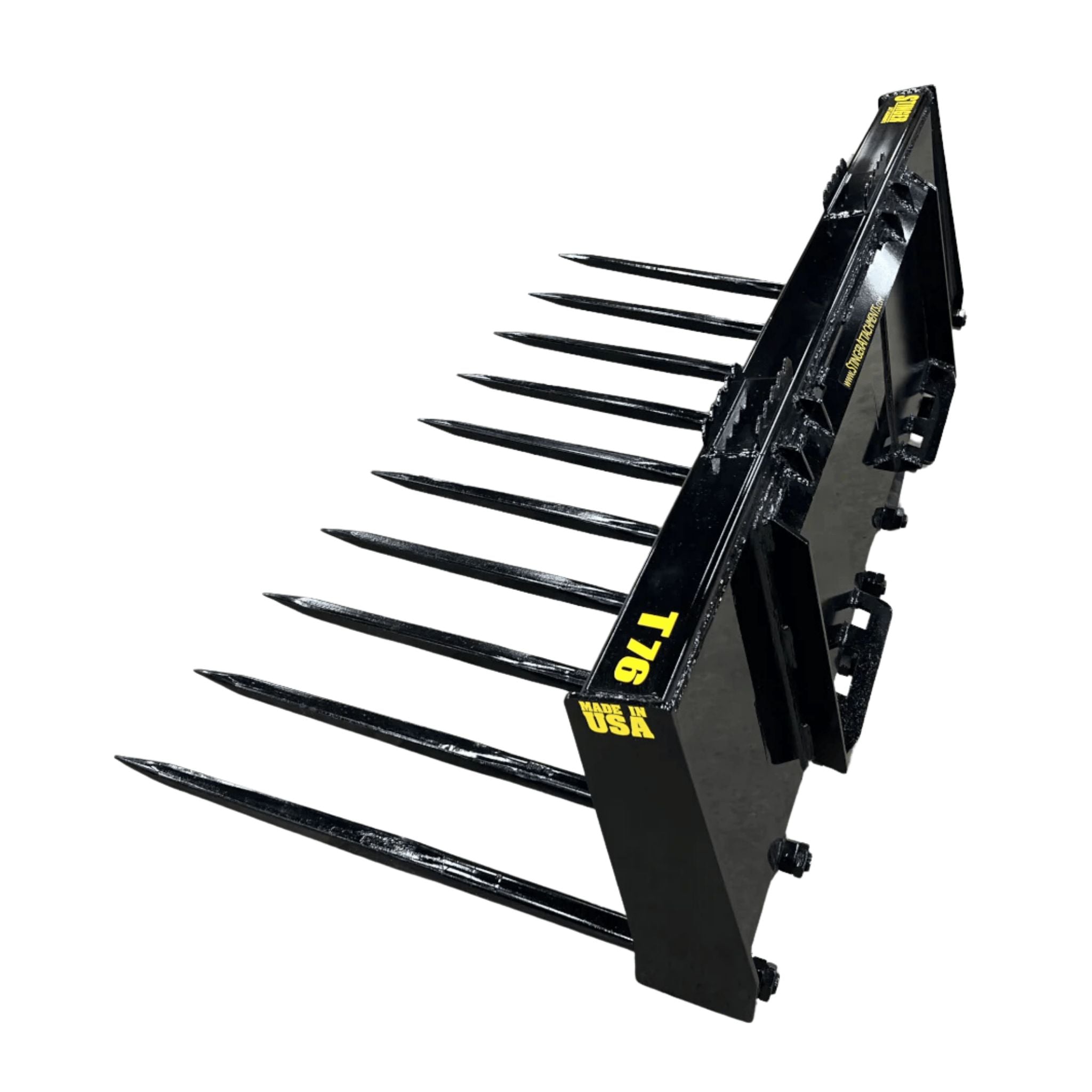 Stinger Manure Spear Bucket | Conus 2 Tines | 60" - 84"