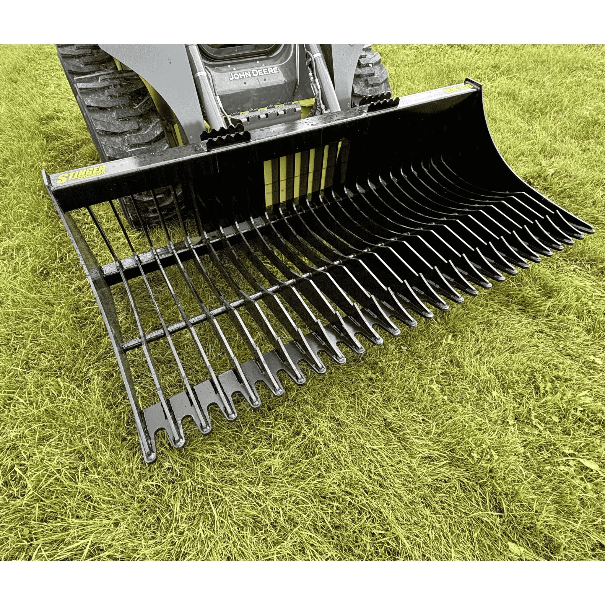 Stinger Rock Bucket (RK) | 1-Piece Tine | Grade 50 Steel