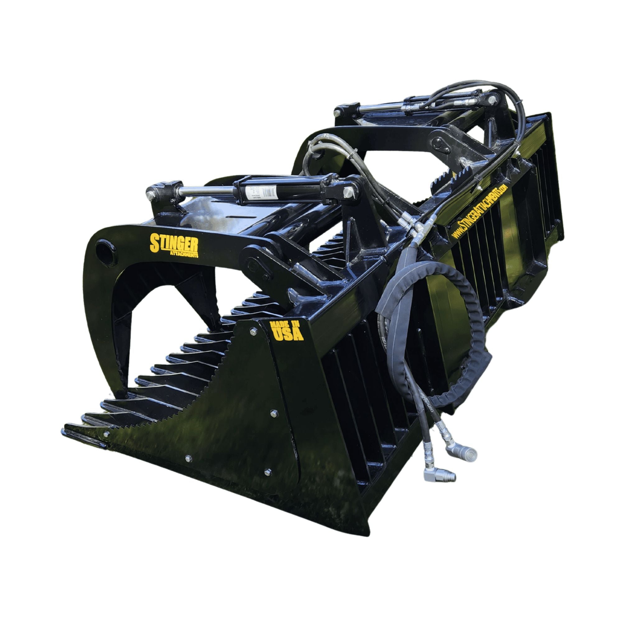 Stinger ROG Open-Side Grapple | Grade 50 Steel | Flat Tine Design