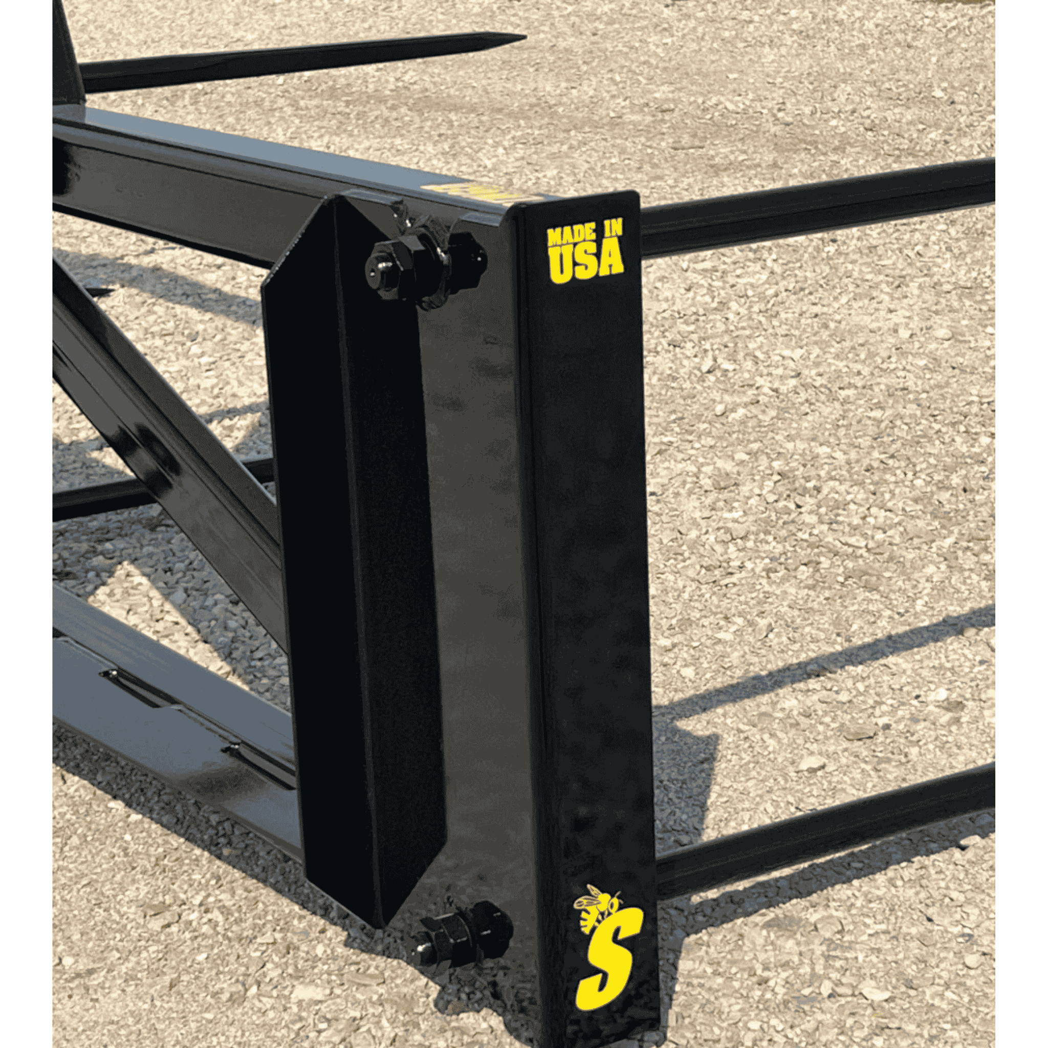 Stinger Telehandler Multi-Bale Spear | 3 & 5 Round Bale Mover | 21,000 lb Capacity