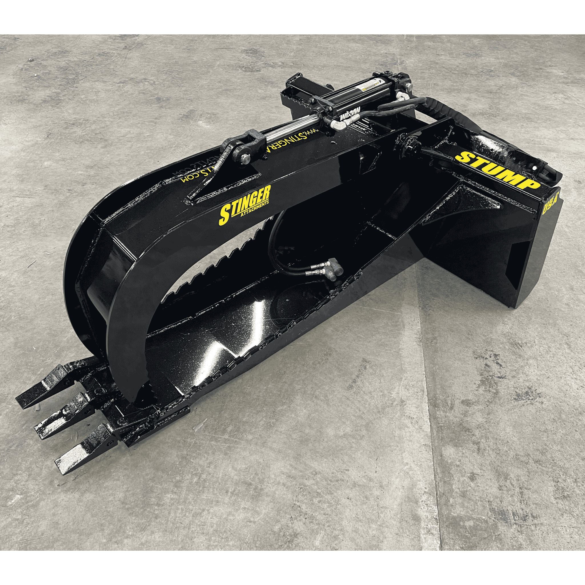 Stinger Stump Grapple (STG) | 52" Spade | Hydraulic Clamp