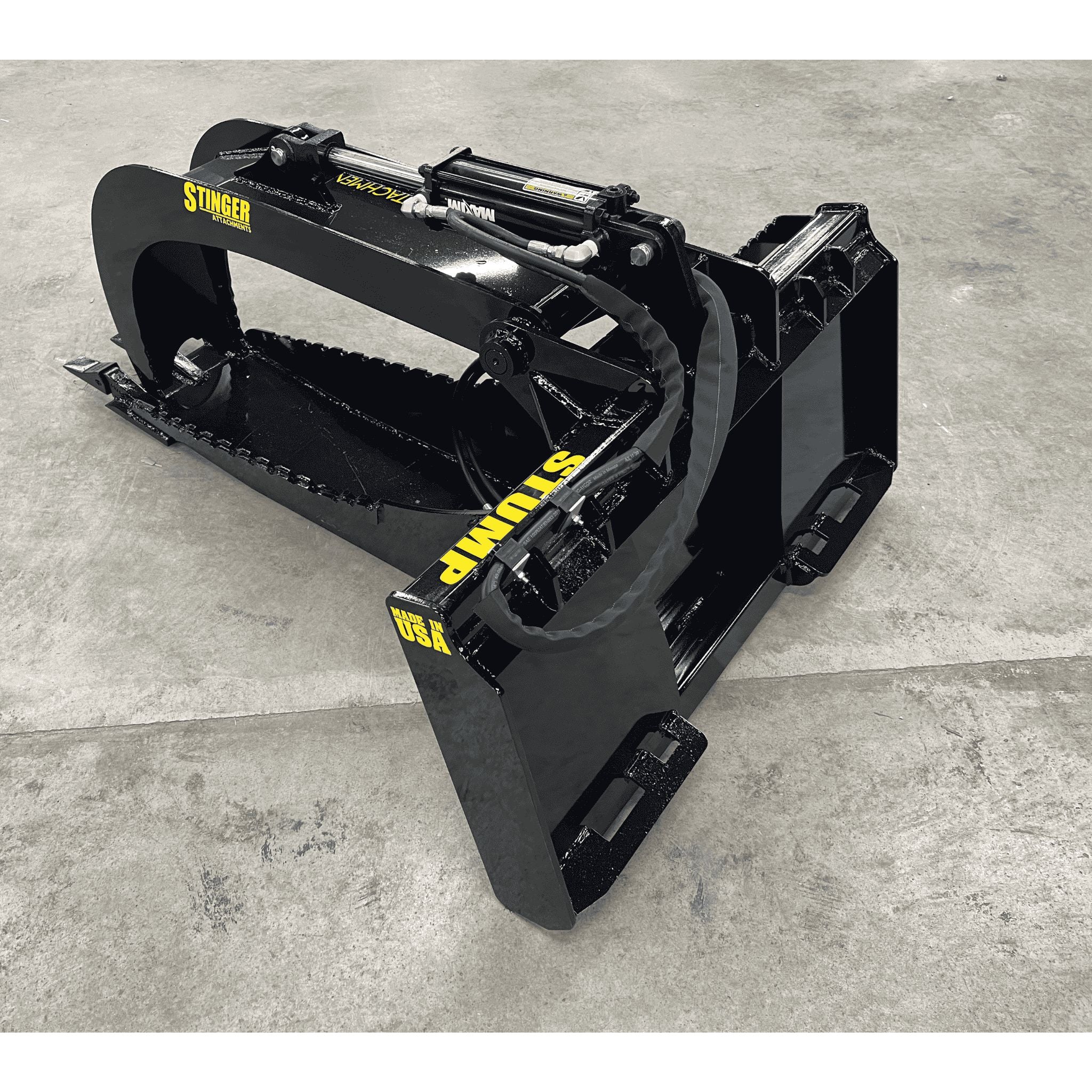 Stinger Stump Grapple (STG) | 52" Spade | Hydraulic Clamp