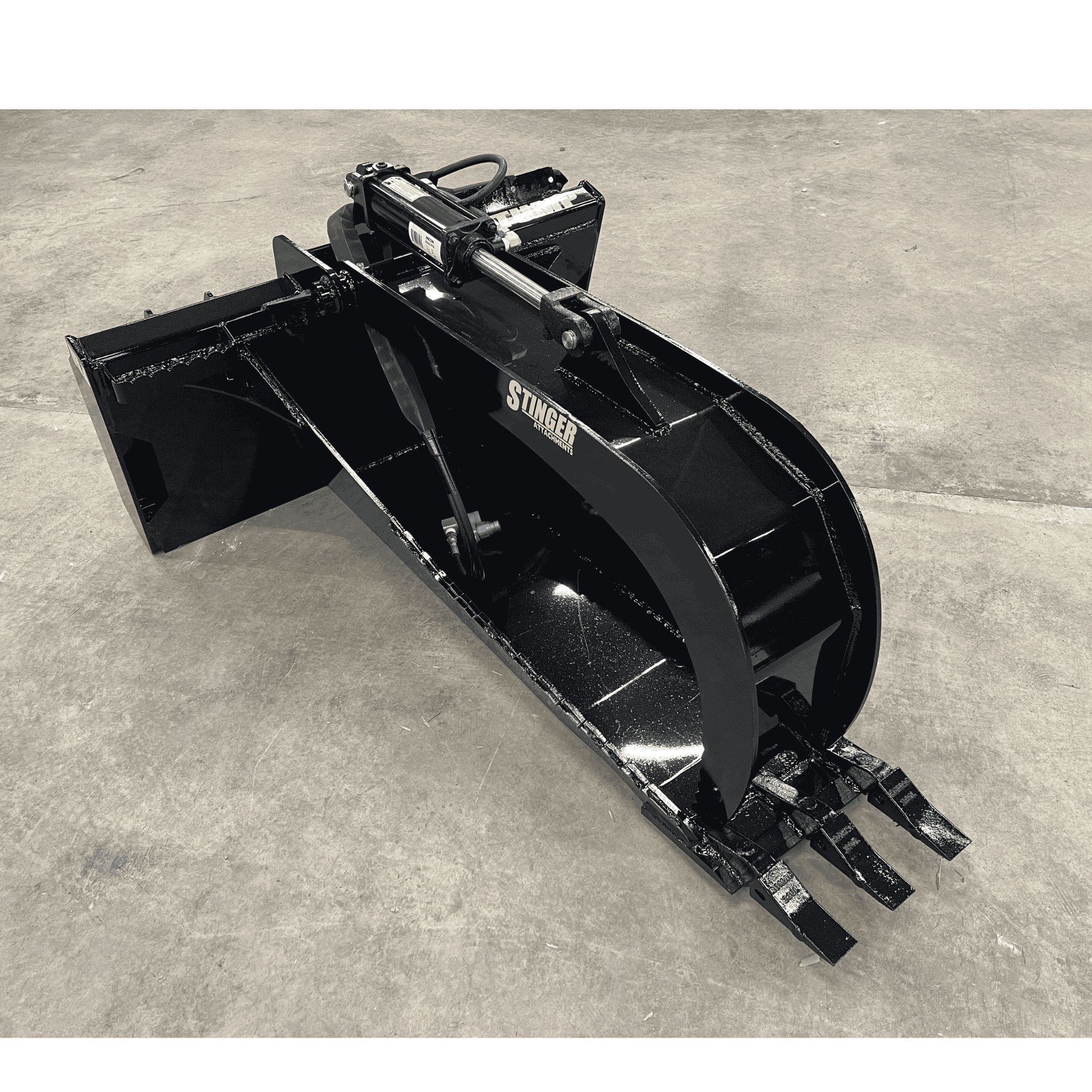 Stinger Stump Grapple (STG) | 52" Spade | Hydraulic Clamp