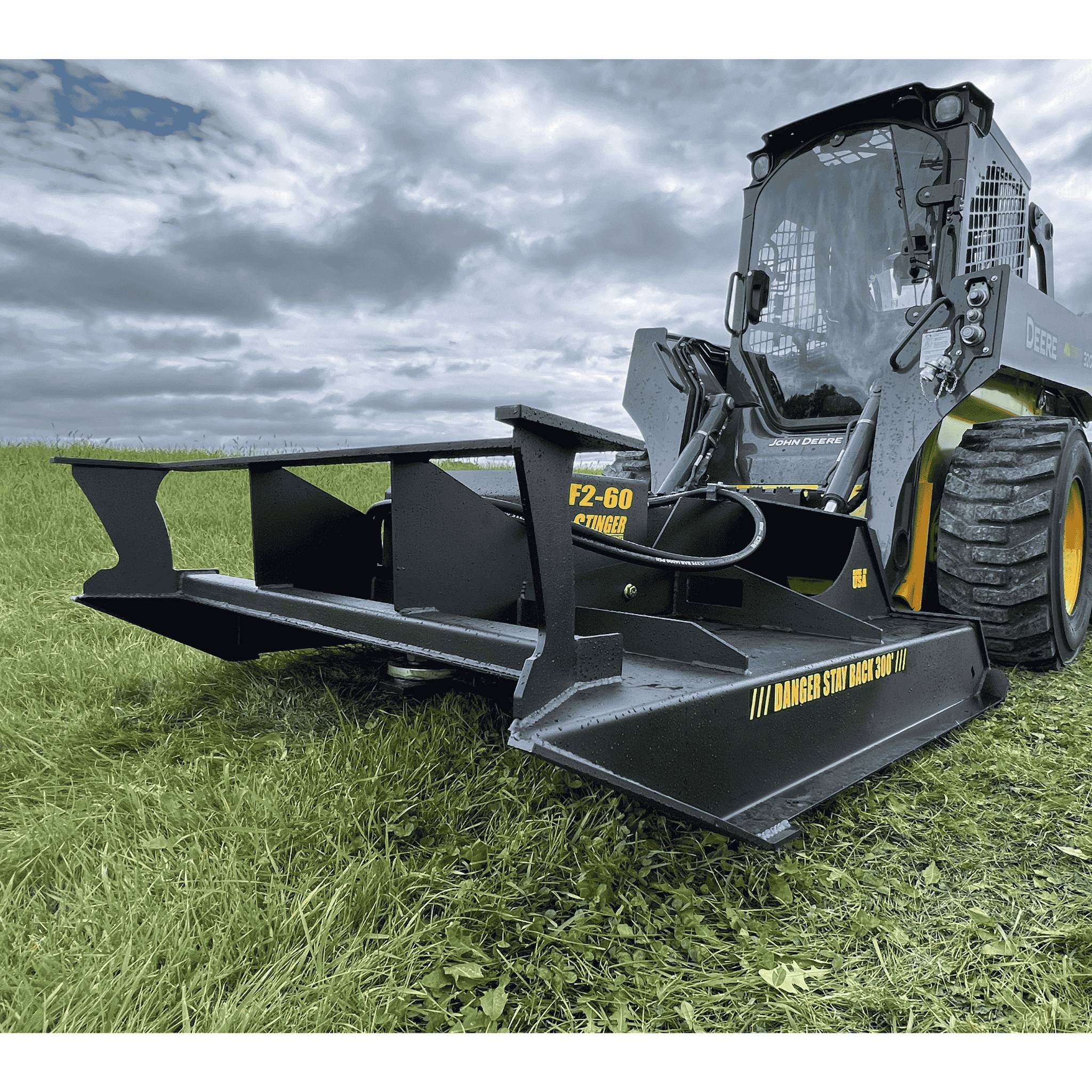 Stinger Twister F2 Series Brush Cutter | 4" Cut Capacity | Radial Piston Motor