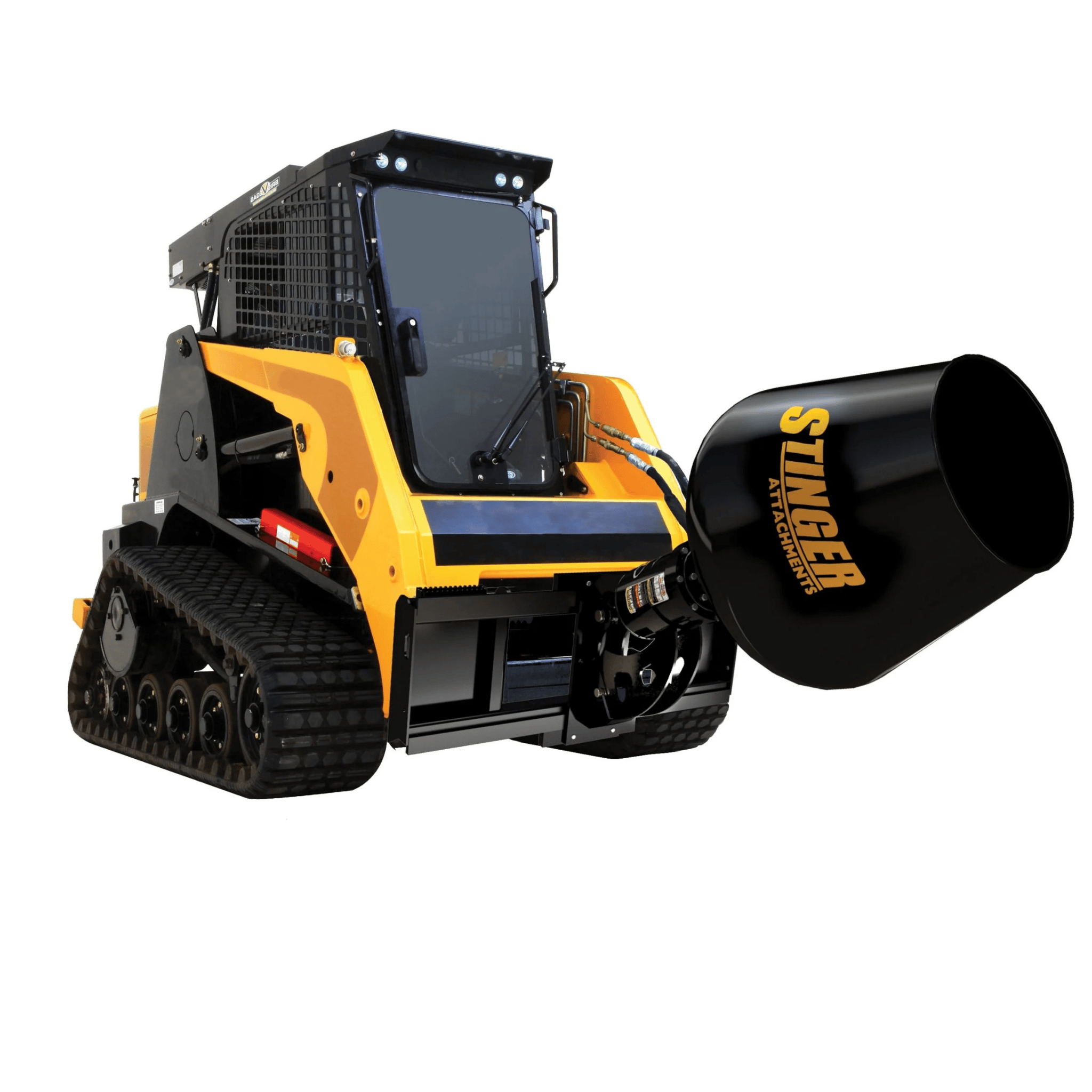 Stinger Cement Mixer | Auger Drive Compatible | 2.5 - 4.0 Cu Ft