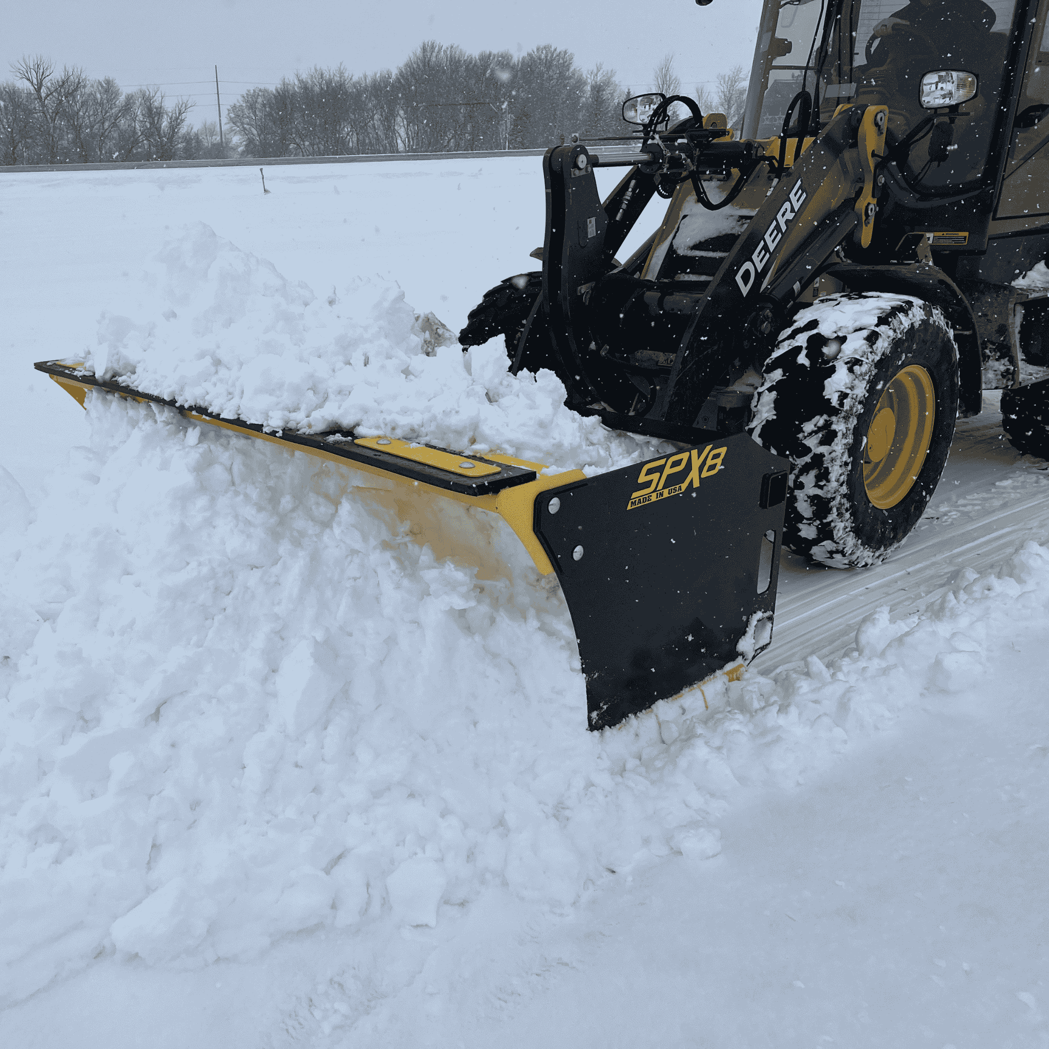 Stinger Commercial Snow Pusher | 30" Box | 6ft - 14ft Extreme