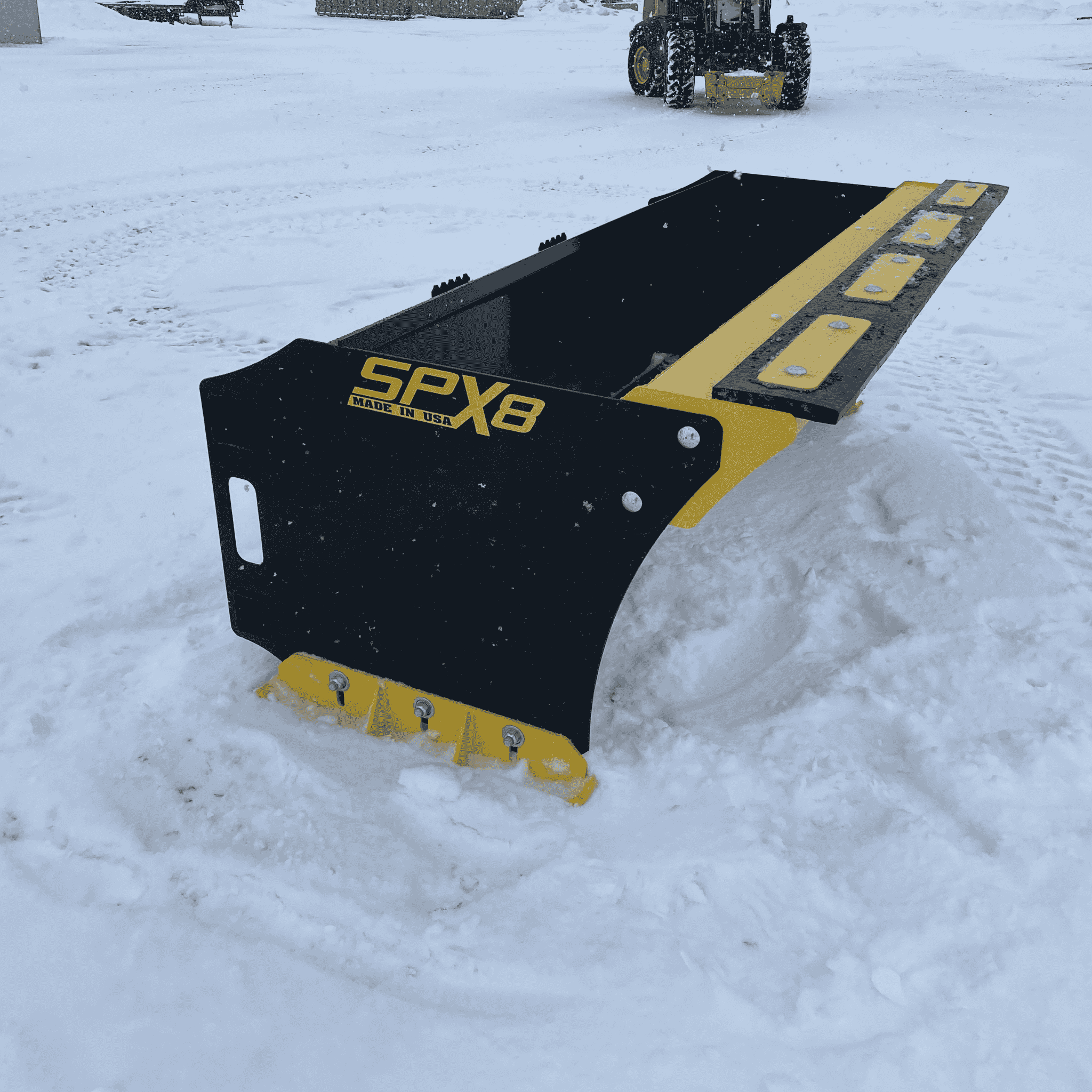 Stinger Commercial Snow Pusher | 30" Box | 6ft - 14ft Extreme