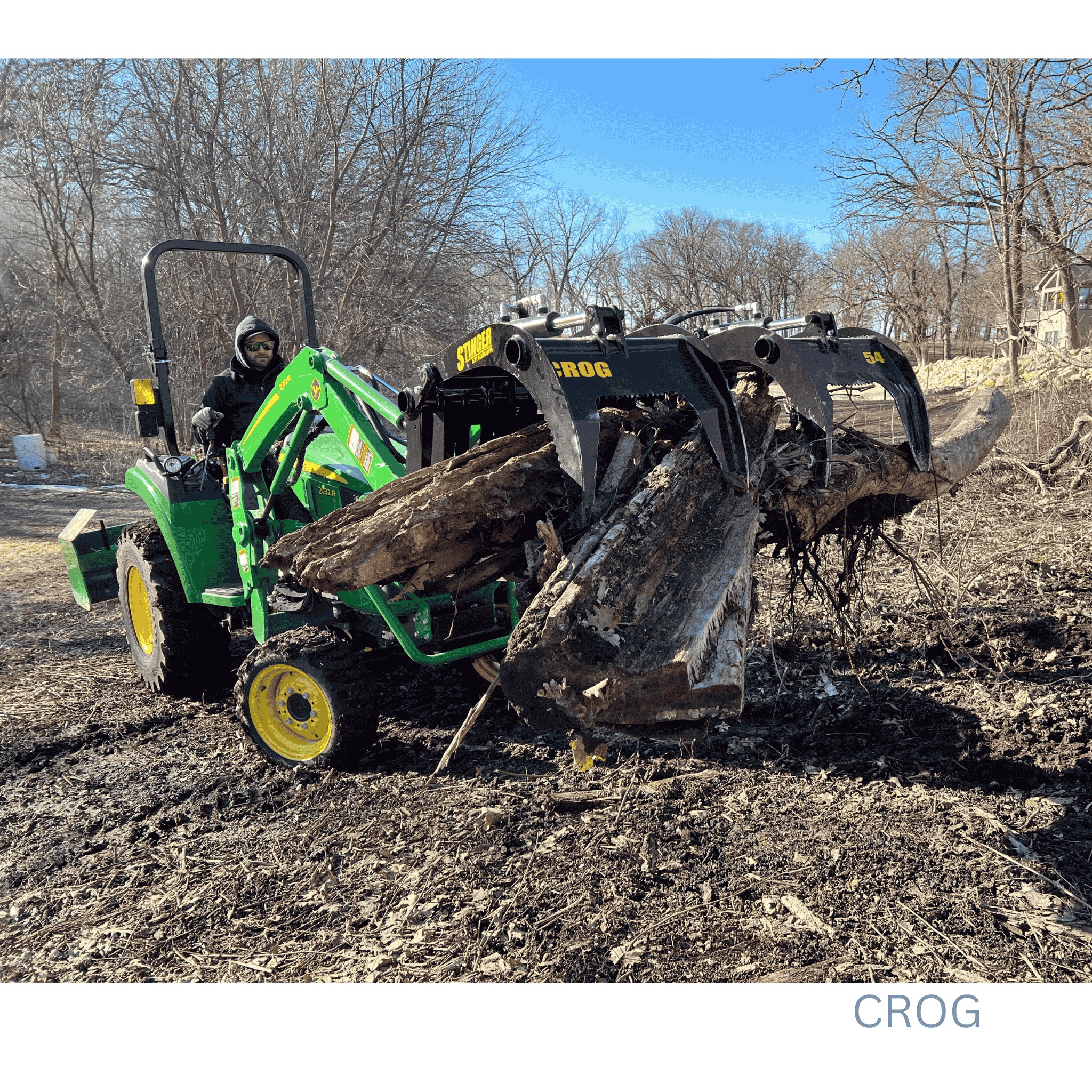 Stinger Compact Grapple Series | AR200 Steel | CCG & CROG