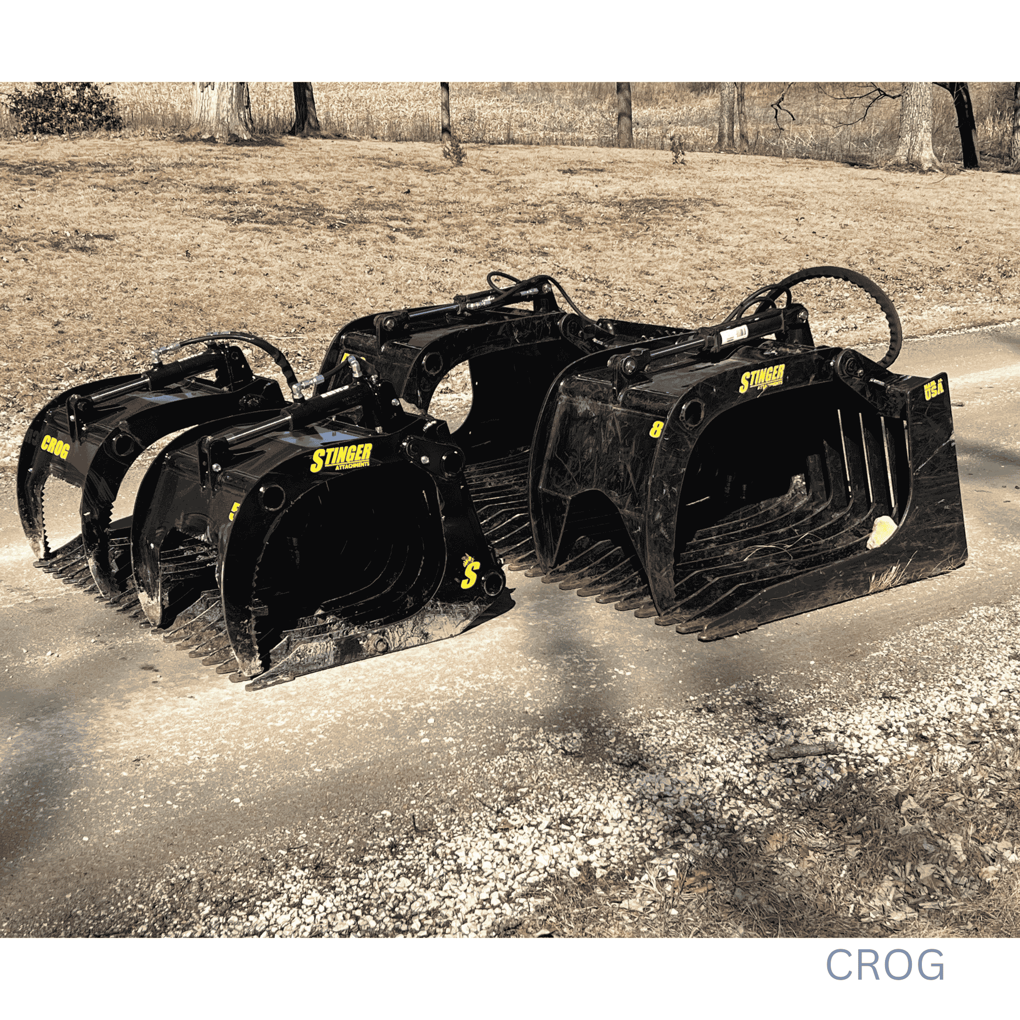 Stinger Compact Grapple Series | AR200 Steel | CCG & CROG