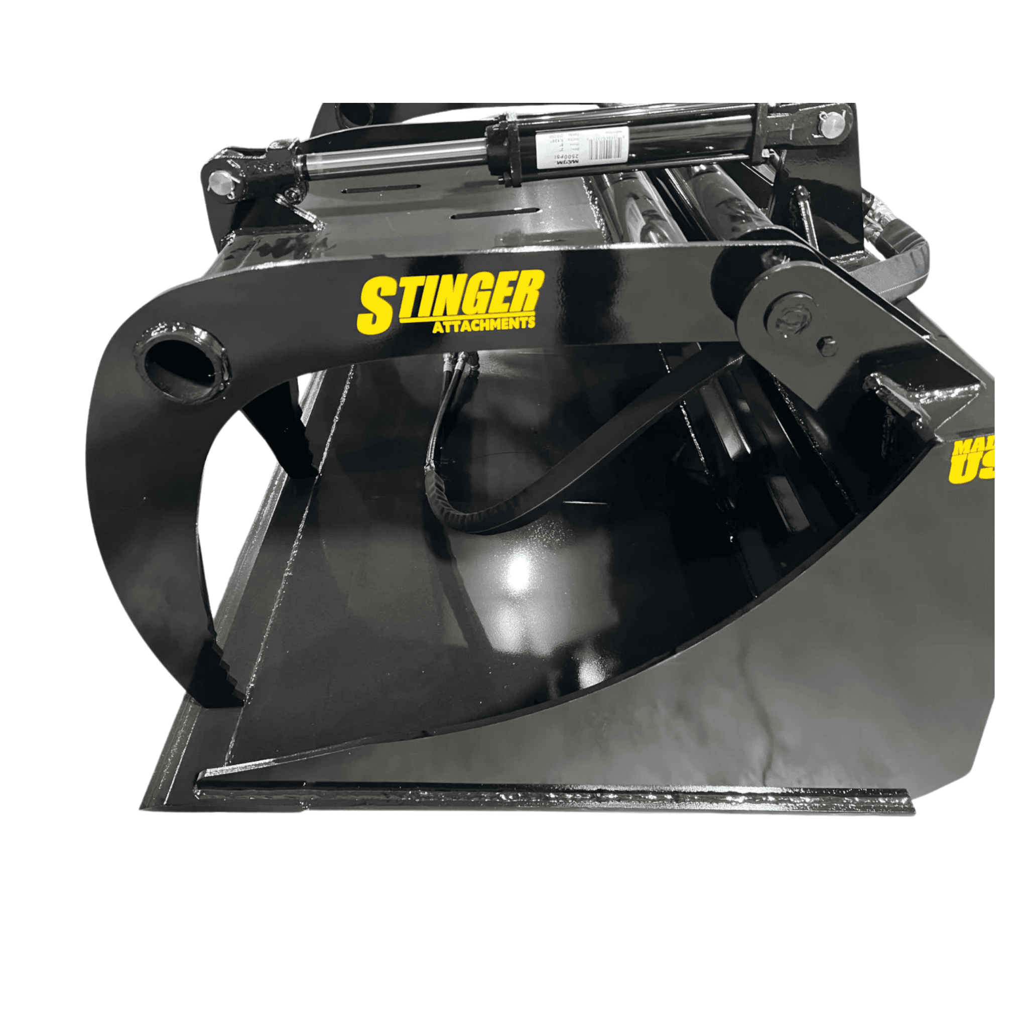 Stinger Demolition Grapple (DG) | Solid Bottom | Scrap Bucket