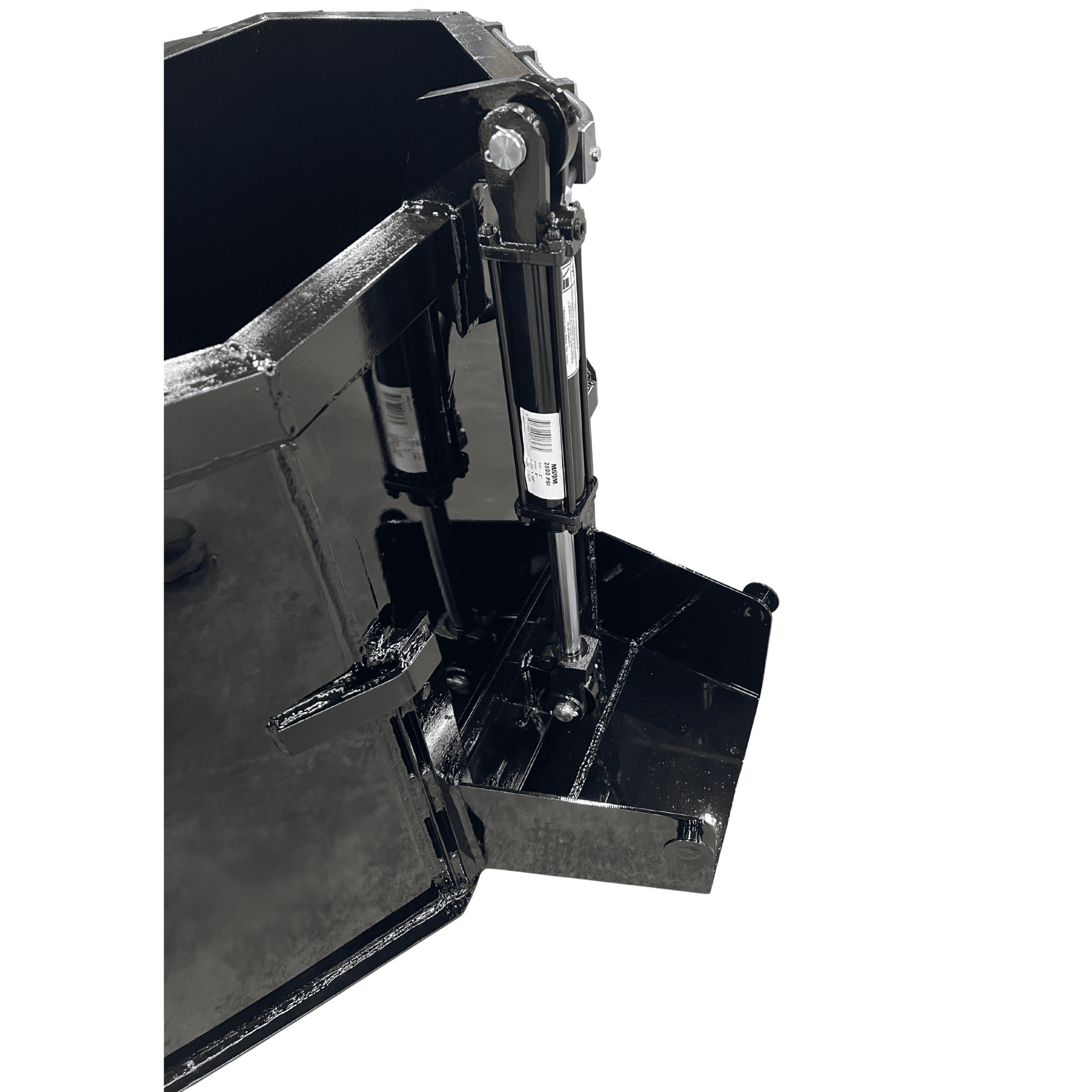 Stinger Hydraulic Concrete Bucket | 0.75 - 1.0 Yard | Includes Chute