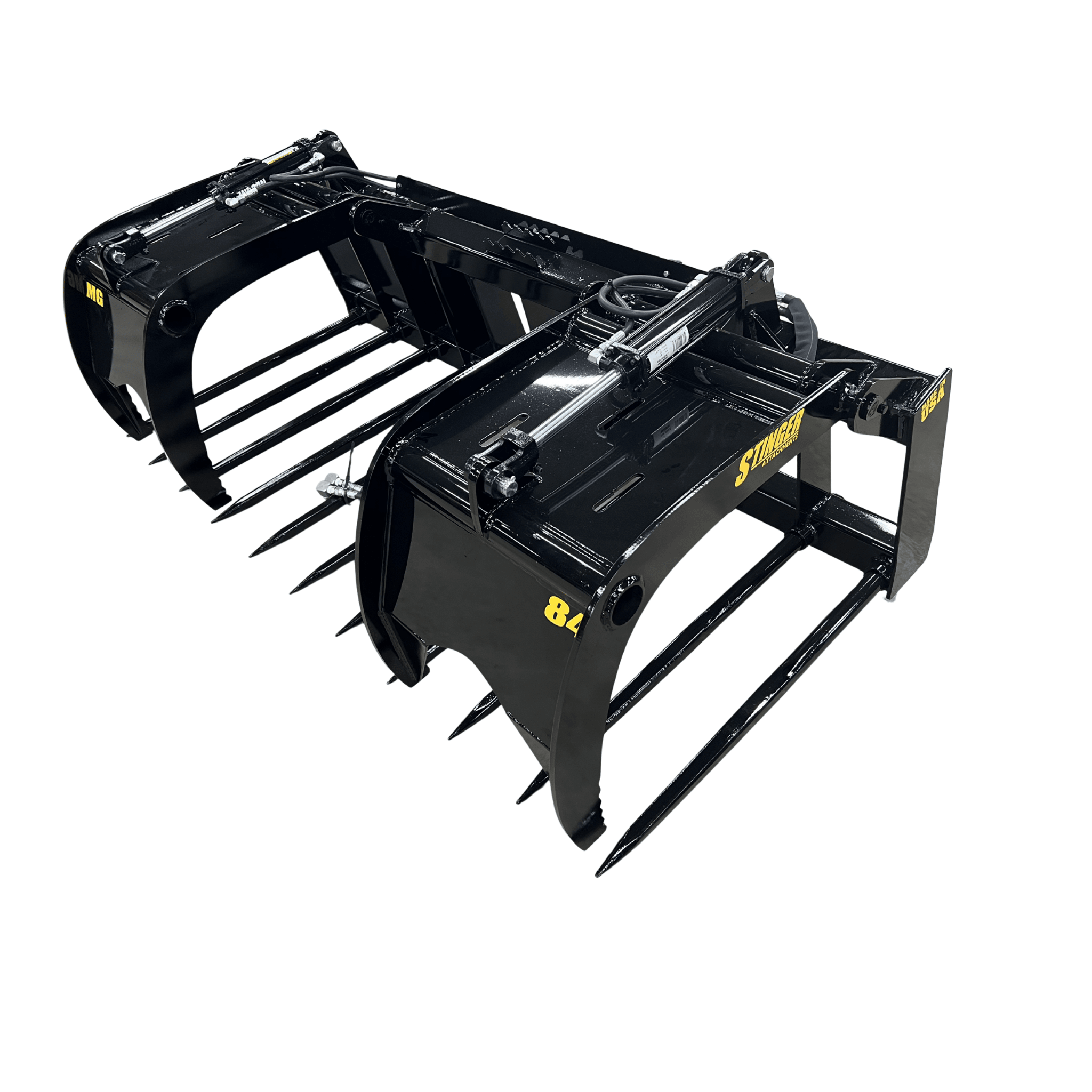 Stinger Manure Grapple Series | Replaceable Tines | MTG & MSG