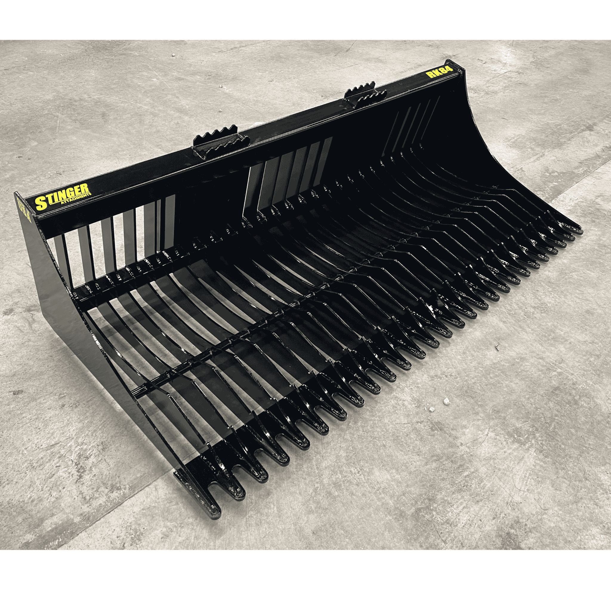 Stinger Rock Bucket (RK) | 1-Piece Tine | Grade 50 Steel