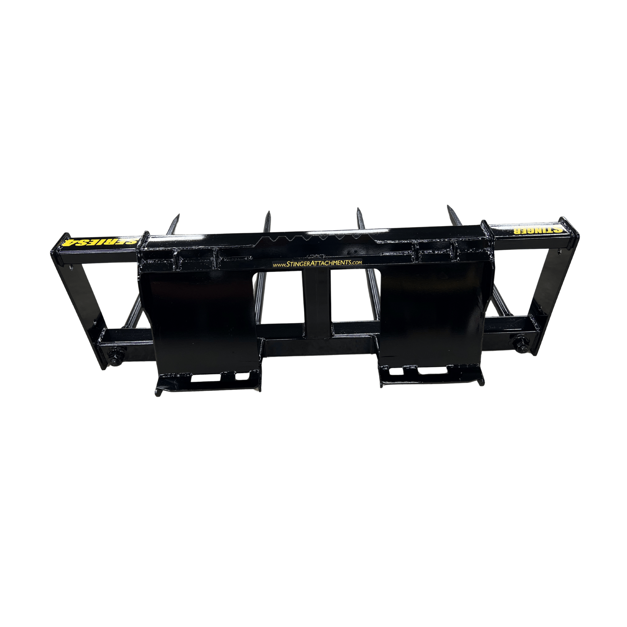 Stinger Skid Steer Quad Bale Spear | Multi-Bale Handler | 14,000 lb Capacity
