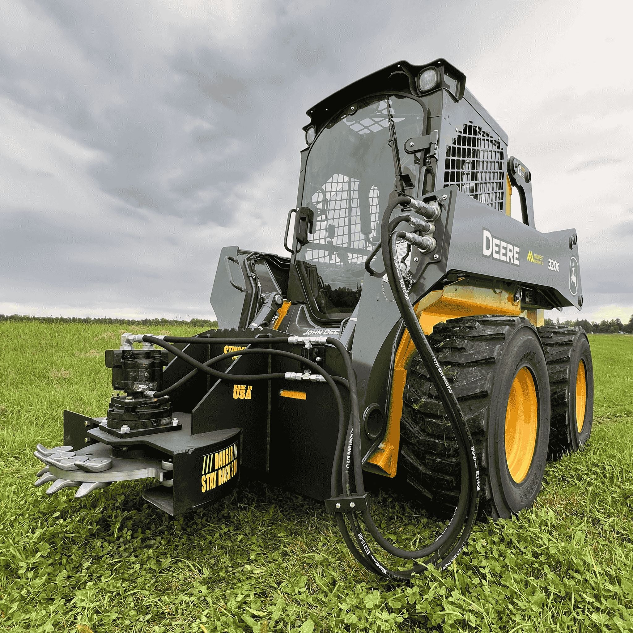 Stinger Stump Grinder | Direct Drive | 11" Depth Capacity