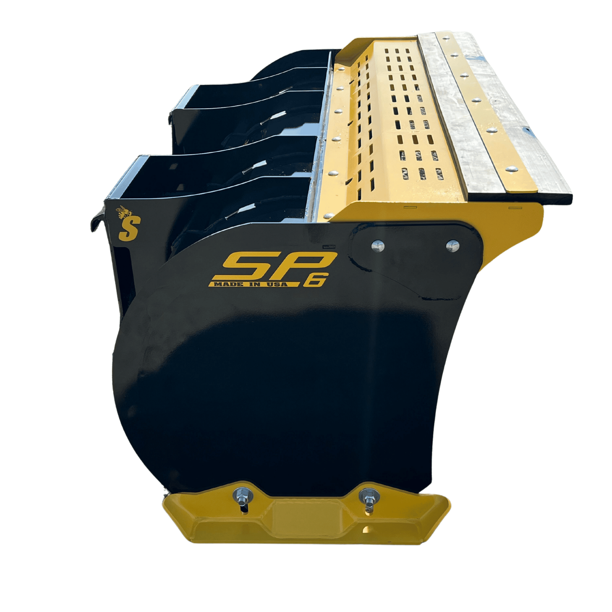 Stinger Skid Steer Snow Pusher | 5ft - 8ft | 25" Box & Dragback