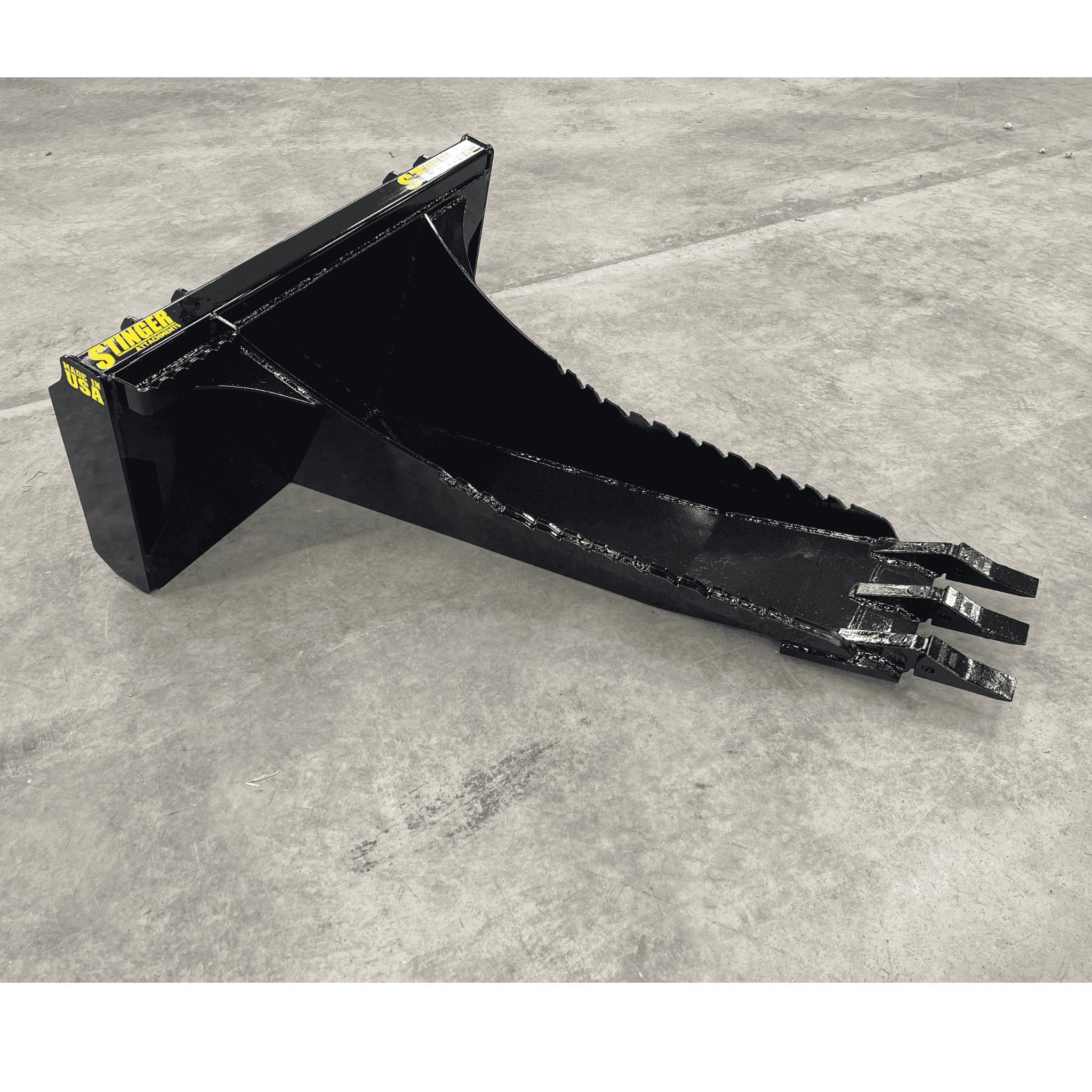 Stinger Stump Bucket (STB) | 52" Spade | Romac Teeth